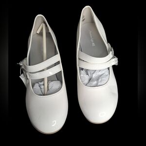 American Eagle By Payless White Girls Dress Mary Jane Shoes